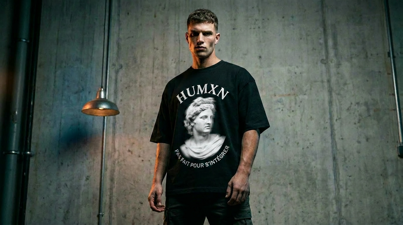 HUMXN streetwear editorial